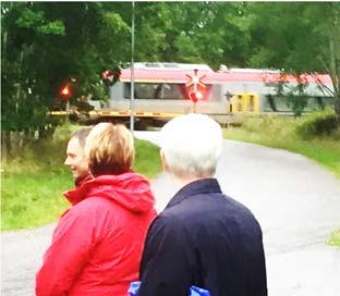 Tjänstepersonen från Miljö- och samhällsbyggnadsförvaltningen påtalar att dialog har förts med Trafikverket i samband med framtagandet av översiktsplanen.