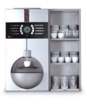 87 720 Melitta Cup CW koppvärmare 4136264 300x350x770 240V1~ 0,15 kw 6A 12 260 Installationsritning se sidan 397 MELITTA CUP-BREAKFAST Melitta Cup Breakfast är en ny helautomatisk kaffemaskin med