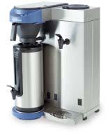 METOS MT100 OCH MT200 Metos kaffebryggare MT100 och MT200 brygger kaffe i pumptermoskannor som rymmer 2,2 liter.