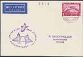 28 and BUDAPEST 741 931.MAR.29. Good quality. * 400:- 3764K 479, 467 Zeppelin.