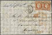* 400:- China 3904K 52 Incoming mail Sweden. 2 5 öre on postcard with correct postcard rate, sent from GÖTEBORG 9.4.06 