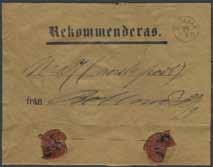 Nio brev med innehåll, de flesta från Göteborg 1831 1840, samt ett brev skrivet ombord på barken Brighton Hellisoe på norska