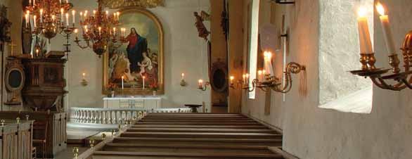 gudstjänster Lovö Lovö kyrka I Lovö kyrka firas söndagens gudstjänst vanligen kl 11.00. (undantag 6/11 kl 16.
