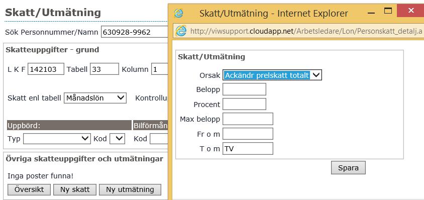 S i d a 46 Löneskuld påverkar underlaget för arbetsgivardeklarationen Underlaget för arbetsgivardeklarationen hämtar uppgifter bl a från ackumulatorn Kontant bruttolön och Prelskatt