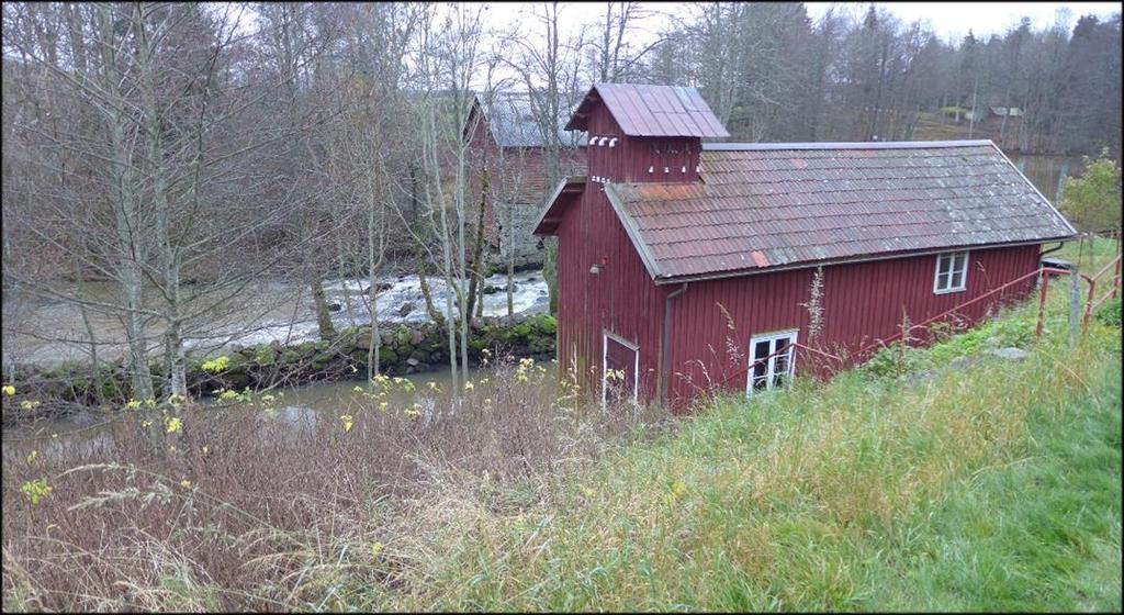 Melleruds kommun Böns kraftverk Kommun: Mellerud Socken: Ör Fastighetsbeteckning: Örs-Bön 1:4 Övrigt: - Böns kraftverk uppfördes 1909 av riksdagsmannen Bengt Dahlgren.