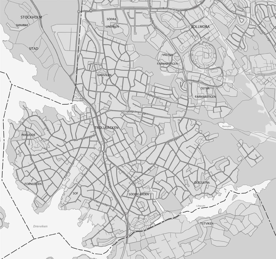 trollbäcken - utredning av plansituationen Information från bygglov Kommunen ser ett behov av att inventera inkomna önskemål och behov i Trollbäcken.