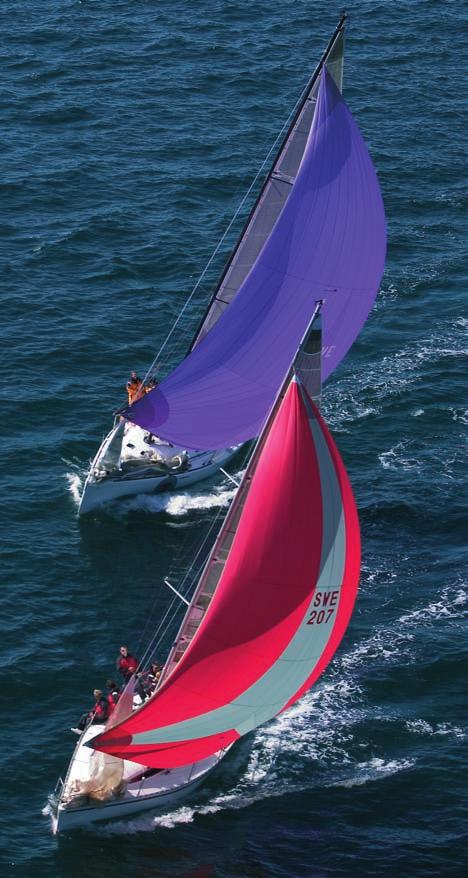 Spridarfäste 40-42, 44 Spridarnock 38, 40-43 Sta-lok terminaler 179 Stemball-terminaler 45, 179 Storfall 31 Stormsegelsystem (Trysail) 189 T T/Öga toggel 33 Teleskopbom 140 Terminaler 45, 178 Tie rod