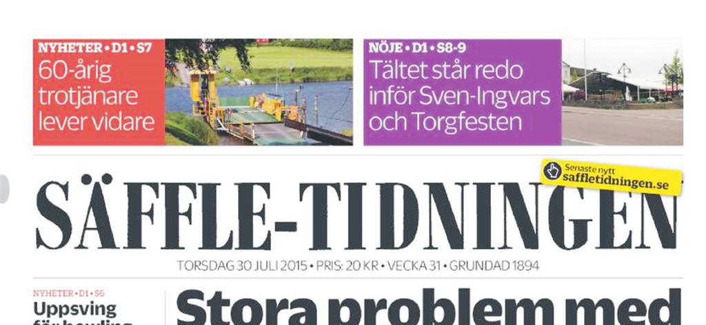 Nå fler med smart-paket Säffle-Tidningen & saffletidningen.