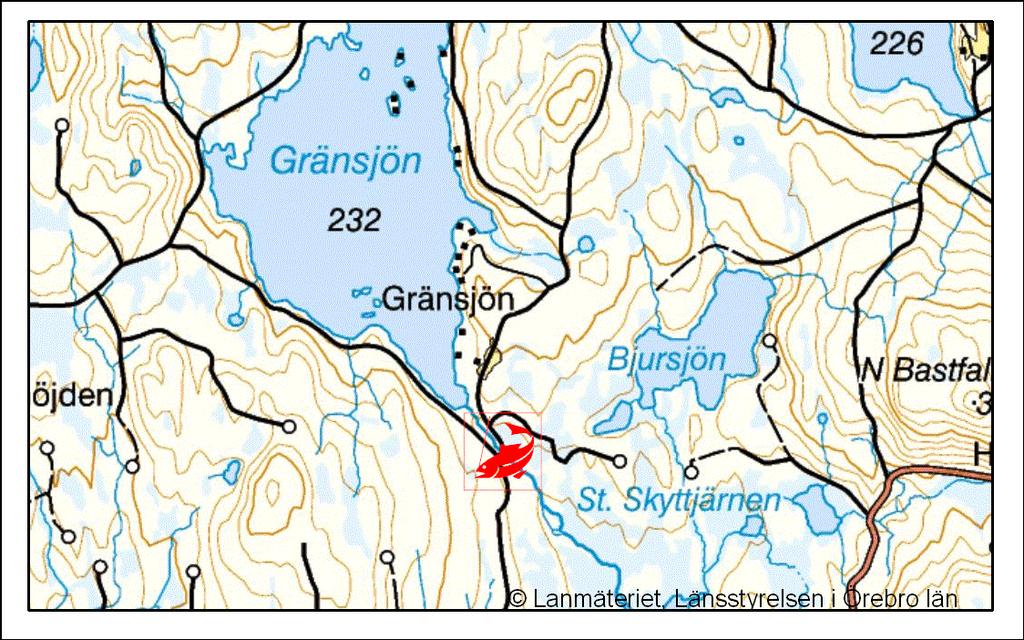 Skattad täthet/100 m2 i Gränsjöälven 0+öring >0+öring 20 15 Antal 10 5 0 1988 1994 1998 2003 2011 Resultat från elfisket år 2011 jämfört med tidigare år. Elfiskestationen i Gränsjöälven.