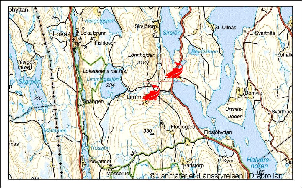 Elfiskestationen i bl.a. Sirsjöbäcken. Skvaltersbäcken, 121-76 Vid elfisket station 1 fångades 16 öringar, vilket utgör en skattad besättningstäthet av 16 öringar per 100 m 2.