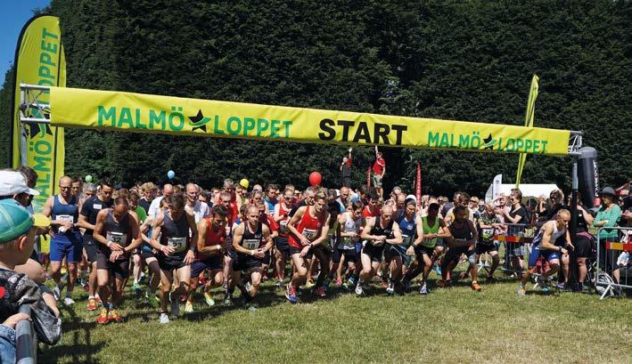 Premiär för Malmöloppet. Foto: Photamera nomfört arrangemang. Efter loppet skickade vi ut en enkät som gav ett enormt gensvar, var tredje löpare svarade!