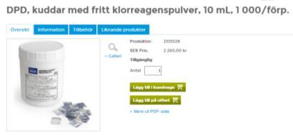 Kontrollfrågor klorering (1) Uppfylls doseringsvillkor i bilaga 1? Vilken/vilka klortyper mäts? Minimeras desinfektionsbiprodukter (3 )?