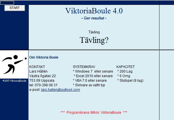 Manual ViktoriaBoule 4.0 www.