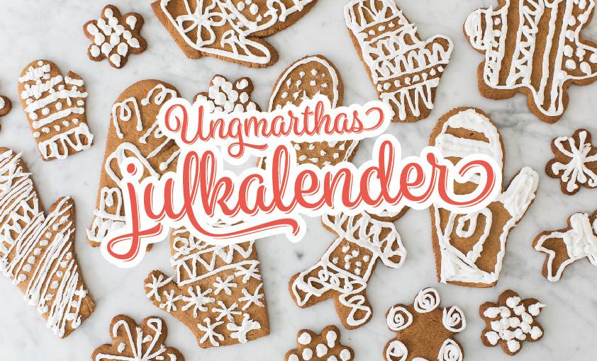 Material Ungmarthas julkalender 2017 Fyll jultiden med roliga aktiviteter tillsammans med barnen.