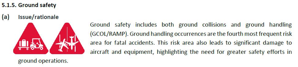 Del 3: Kommer på tillsyner 2017-2018 GCOL: Procedures for taxiing GM1 SERA.