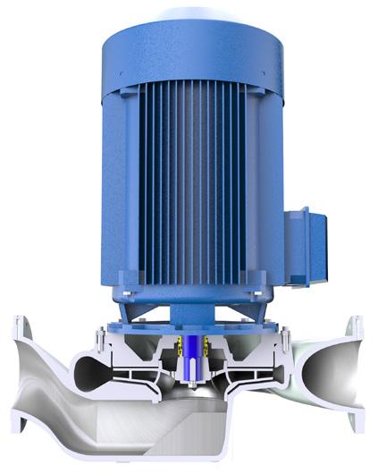 Motor SIL-pumparna har monoblock-konstruktion. De kan utrustas med antingen en integrerad motor eller en IEC-standardmotor.