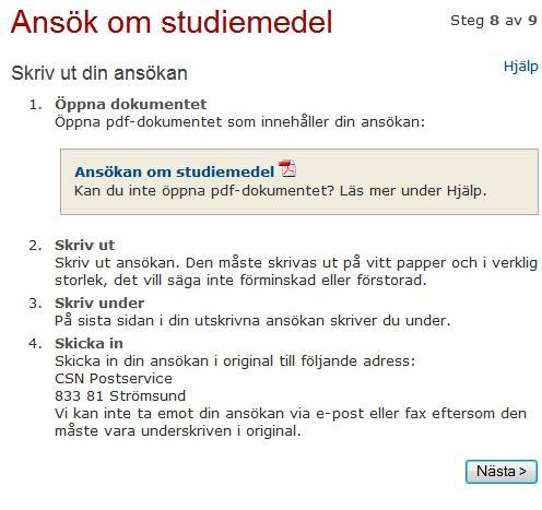 Den här sidan visas för dig som