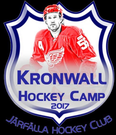 Välkommen till Kronwall Hockey Camp 2017 Äntligen! Nu är det snart dags för Kronwall Hockey Camp 2017. V.32 drar vi igång sommarens höjdpunkt som avslutas med Kronwall Stars matchen på fredagen.