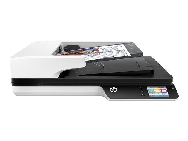 HP Scanjet Pro 4500 fn1(l2749a#b19) HP Scanjet Pro 4500 fn1 - Dokumentskanner - Duplex - A4/Letter - 1200 dpi x 1200 dpi - upp till 30 sidor/minut (mono) / upp till 30 sidor/minut (färg) - ADM (50