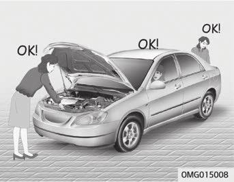 Tips för körning Köra offroad Kör försiktigt vid offroadkörning då stenar och rötter kan ge skador på bilen. Bekanta dig med de omständigheter som gäller där du tänker köra innan du ger dig iväg.