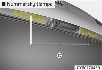 Underhåll 6. Broms- och bakljus (LED-typ) 7.