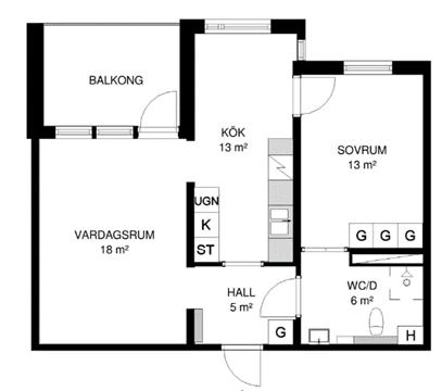 700 kr/månad enligt 2017 års nivå. Nyproduktion Bostadsbolaget är just nu i startgroparna med att bygga om mittdelen på Kungshöga trygghetsboende.