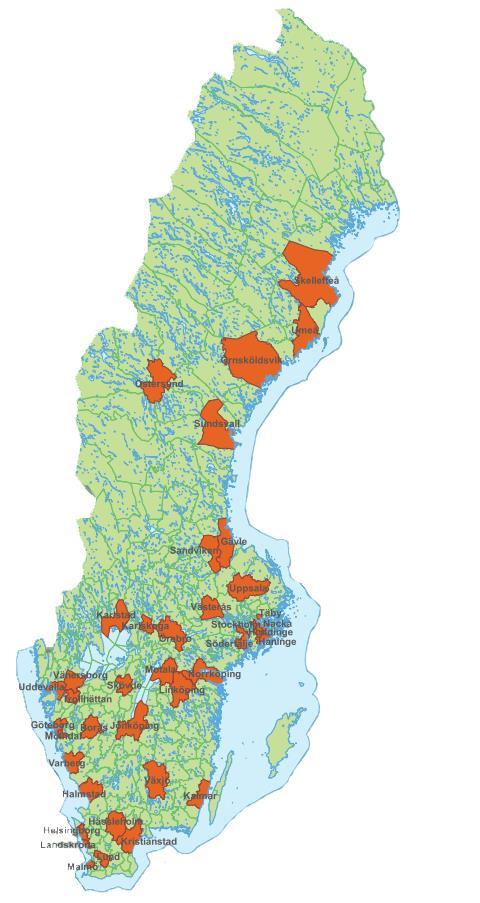 (Lantmäteriet) 39 kommunala