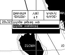 7.3.2 De följande benen Ett ben är antagligen inte tillräckligt i din rutt. Flytta cursorn igen till den position där du vill ha nästa waypoint.