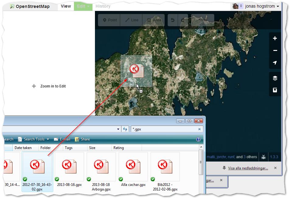 Kartera från eget GPX-spår Spara spåret på din GPS eller telefon