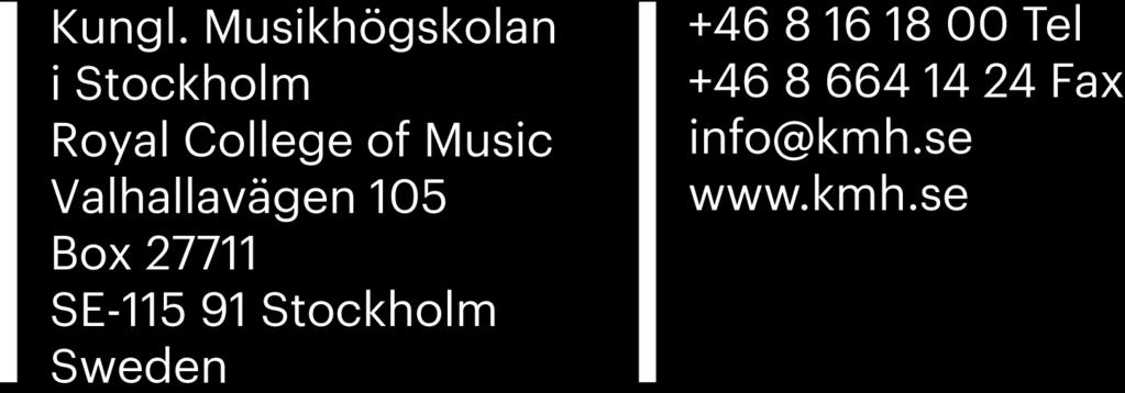 I samband med UFN:s tidigare beslut om Handläggningsordning för kursoch utbildningsplaner enligt ovan ska beslut nu fattas om en mall för de kursguider som framöver ska upprättas vid KMH.