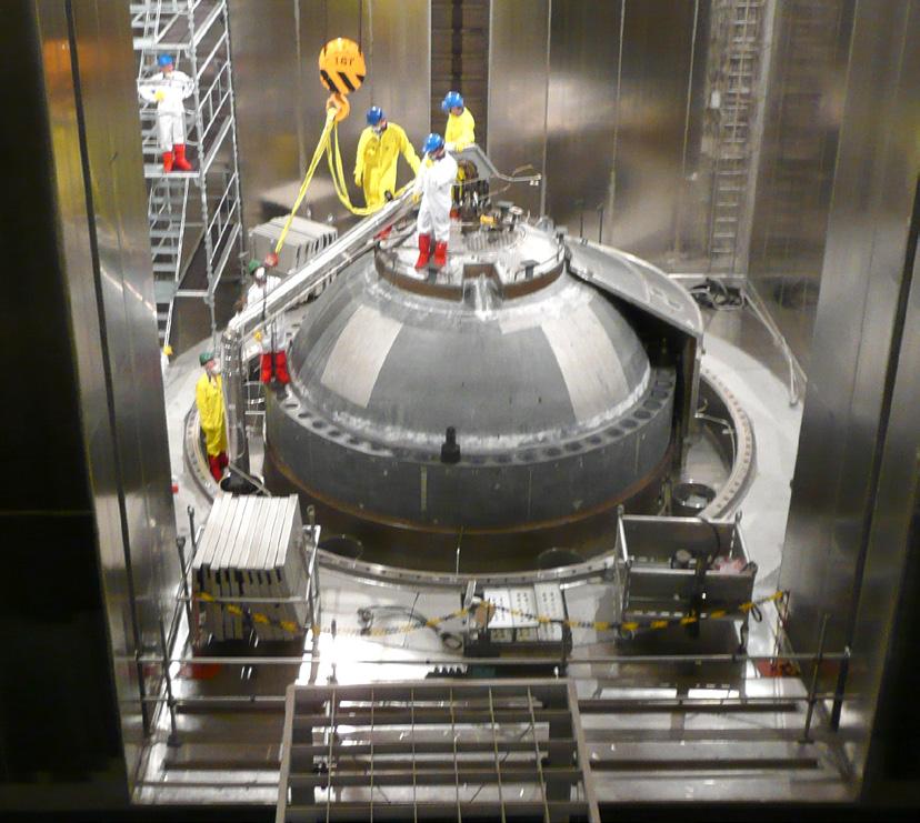 UTBILDNINGAR I BARSEBÄCK Reaktorhall och containment Kursen riktar sig till underhållspersonal som ska arbeta med klarställning av reaktortank inför bränslebyte.