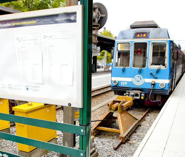 Foto: Björn Leijon banan på lång sikt inte kommer att kunna kollektivtrafikförsörja området. Nordost är därför i stort behov av utbyggd tunnelbana.