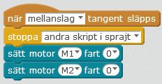 Övning 6 (Undvika hinder) 1.