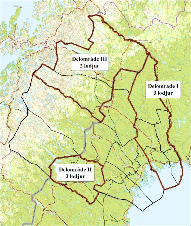 2(18) Villkor 1. Jakttid Jakten får bedrivas från och med den 4 mars 2016 till och med den 15 april 2016, eller den tidigare tidpunkt då jakten avlyses i respektive delområde.