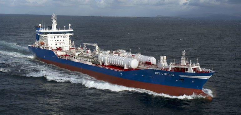 Thun Tankers har i order fyra 7 999 dwt produkt- och kemikalietankfartyg med möjlighet att värma last.