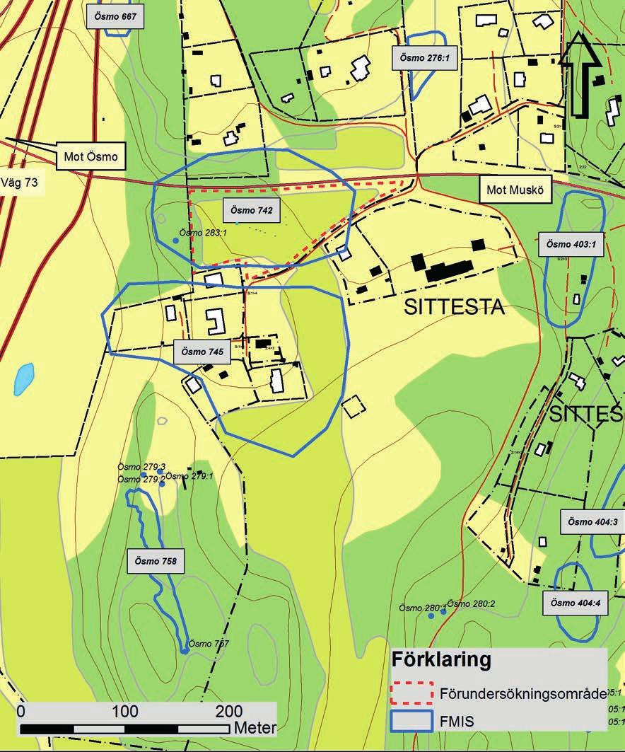 Arkeologisk förundersökning, Sittesta Figur 2.