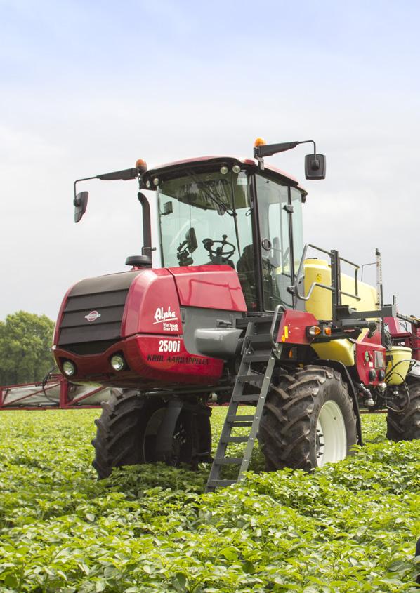 Fjärde generationens HARDI Med mer än 27 % av den totala landytan i Nederländerna avsatt för odling av bearbetade grödor är landet den näst största exportören av jordbruksprodukter efter USA.