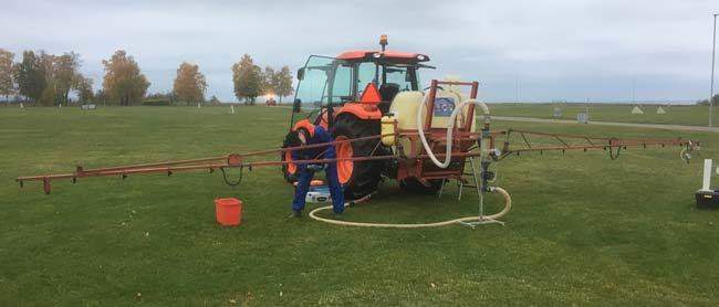 Hardi NK 800 l Beräknad kostnad för ett godkännande i