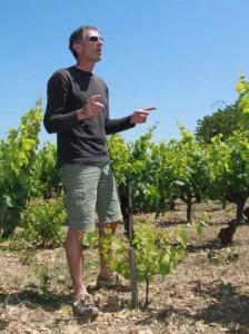 Olivier odlar ca 18 hektar och största andelen är blå druvor, framförallt Carignan, Mourvèdre, Syrah, Grenache och Cinsault. Till de vita vinerna odlar han framförallt Carignan Blanc och Chenin Blanc.