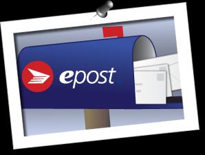 Epost och E-handel Skicka inte känslig eller hemlig information i E-post.