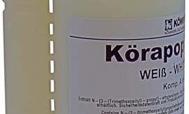 Förberedelse: Ytorna ska var torra, rena och fria från fett. Limning av plast och lackerade ytor testas före vidhäftning. Körapop 225-2K kan användas utan primer på de flesta material.