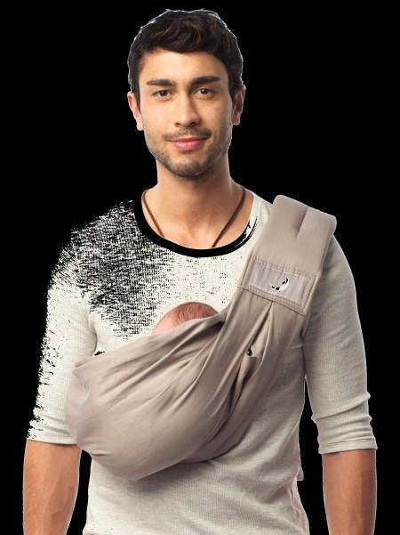 BabaSling är flexibelt och kan användas i fem olika ergonomiska