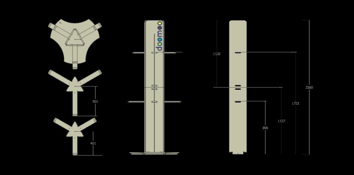2,26cm hög