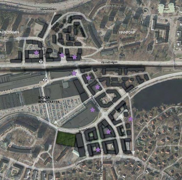 174 MARKFÖRORENINGAR PROGRAMMETS KONSEKVENSER PROGRAM FÖR PLANIAOMRÅDET VÄSTRA SICKLAÖN, NACKA KOMMUN 58 Inom och i anslutning till programområdet har det funnits flertalet industrier genom åren.