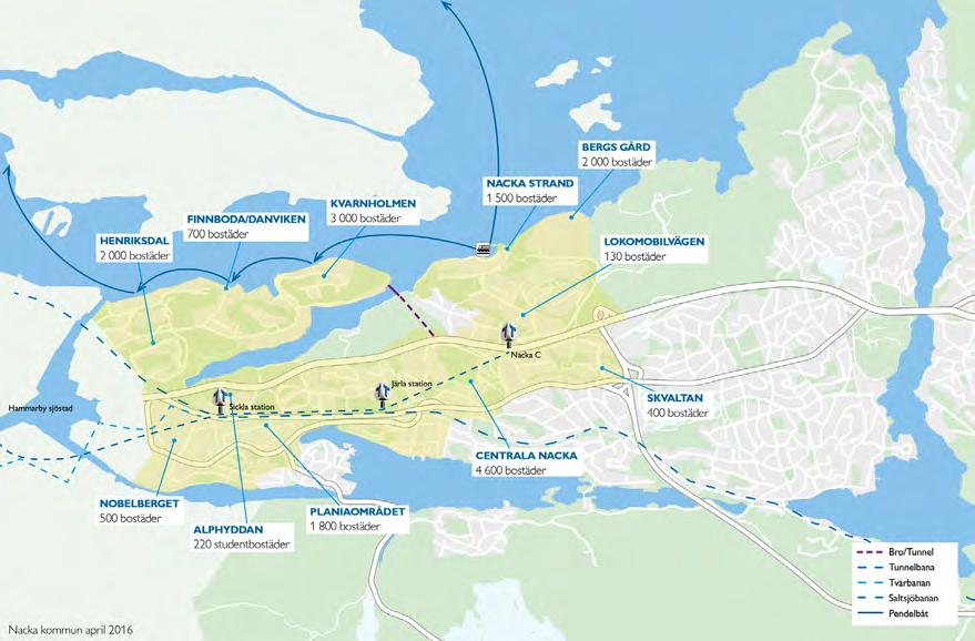 290 VISION Nacka stad - nära och nyskapande Här är det nära till allt mötesplatser, natur och kultur stadens puls,