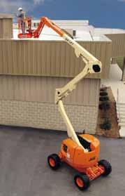 Bomlift - Diesel JLG 450 AJ JLG 450 AJ Arbetshöjd 15,7 Plattformshöjd 13,7 Plattformsyta 0,76