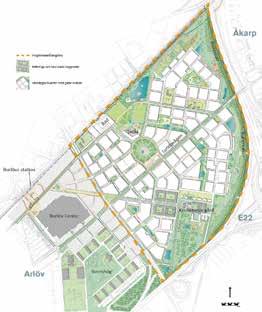Torget utformas så att oskyddade trafikanter prioriteras och biltrafiken bromsas upp.