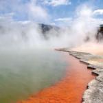 Efter lunch besöker vi Wai-O-Tapu Thermal Wonderland.