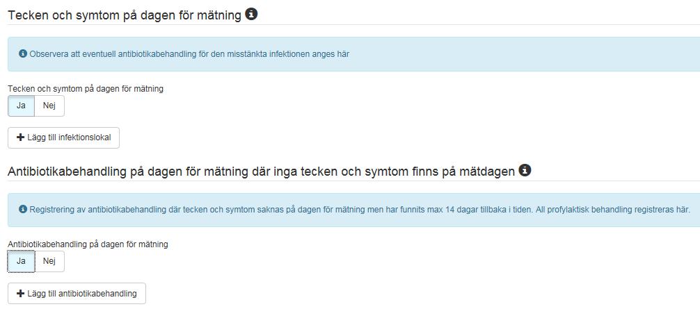 Registrering av VRI och antibiotika i