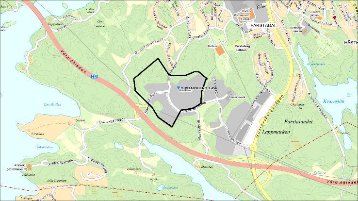 planbesked Bifogad karta över aktuellt område: Berörda fastigheter: Gustavsberg 1:433, 1:437, 1:456, 1:457, 1:458 och 2:1 (Större) fastighetsägare: Villeroy & Bosch och JM Projektets omfattning: